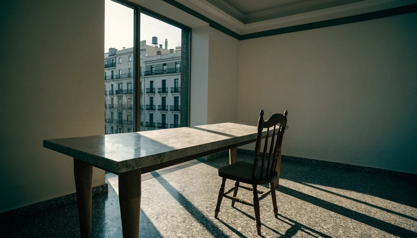 Sala de redacción de Effeifo Digital en Madrid, en calma al final de la jornada